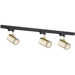 Argon T-Rack zestaw szynoprzewód z reflektorami 3x5 W czarny 6330