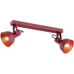 Argon Lenora lampa podsufitowa 2x7W czerwony 7173