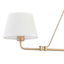 Argon Atrani lampa podsufitowa 2x15W biały/złoty 7176