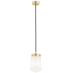 Argon Pasadena lampa wisząca 1x15W opal mat/mosiądz 8004