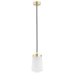 Argon Pasadena lampa wisząca 1x15W opal mat/mosiądz 8004