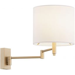 Argon Dolce kinkiet 1x15W biały/złoty 8314