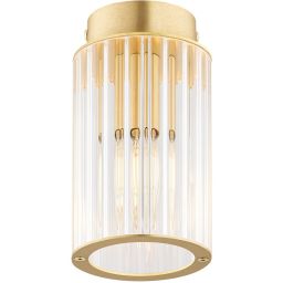 Argon Hampton lampa podsufitowa 1x7 W mosiądz 8501
