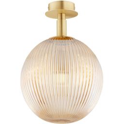 Argon Paloma lampa podsufitowa 1x15 W mosiądz 8514