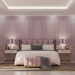 Argon Hampton lampa stołowa 1x15 W różowa 8542