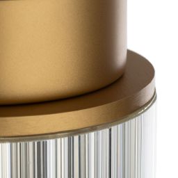 Argon Norfolk lampa podsufitowa zewnętrzna 1x W złota 8774