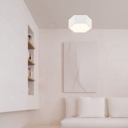 Argon Libero plafon 1x12 W biały 8781