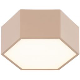 Argon Libero plafon 1x12 W różowy 8782