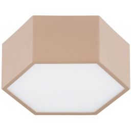 Argon Libero plafon 1x12 W różowy 8782