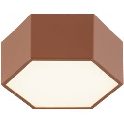 Argon Libero plafon 1x12 W brązowy 8783