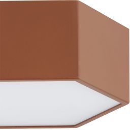 Argon Libero plafon 1x12 W brązowy 8783