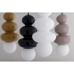 Argon Orlando Plus lampa wisząca 1x6 W biała-opal 8785