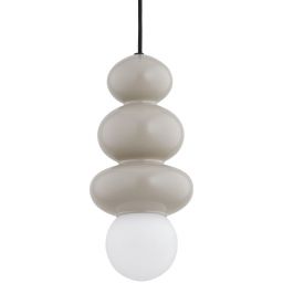 Argon Orlando Plus lampa wisząca 1x6 W opal-beżowa 8786