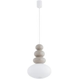 Argon Diego lampa wisząca 1x5 W opal-beżowa 8819