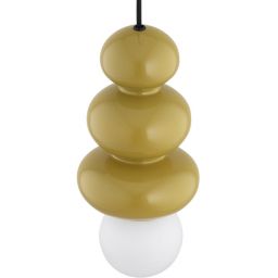 Argon Orlando Plus lampa wisząca 1x6 W opal-żółta 8787