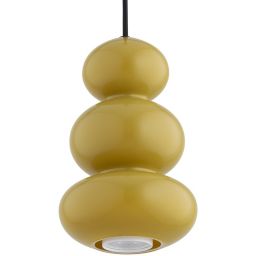 Argon Orlando lampa wisząca 1x5 W żółta 8826