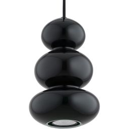 Argon Orlando lampa wisząca 1x5 W czarna 8827