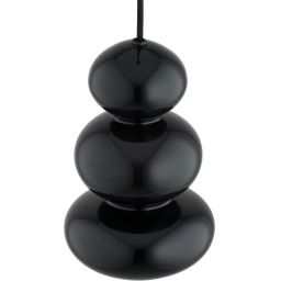 Argon Orlando lampa wisząca 1x5 W czarna 8827