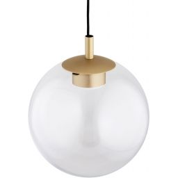 Argon Sacramento lampa wisząca 1x12 W przezroczysta-złota 8828