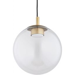 Argon Sacramento lampa wisząca 1x12 W przezroczysta-złota 8828