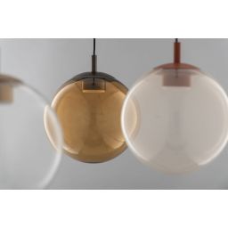 Argon Sacramento lampa wisząca 1x12 W różowa-brązowa 8829