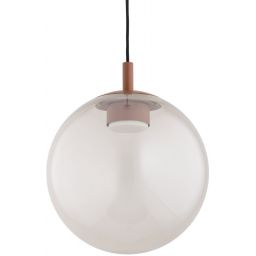 Argon Sacramento lampa wisząca 1x12 W różowa-brązowa 8829