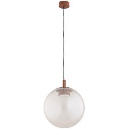 Argon Sacramento lampa wisząca 1x12 W różowa-brązowa 8829