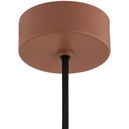Argon Sacramento lampa wisząca 1x12 W różowa-brązowa 8829