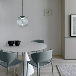 Argon Sacramento lampa wisząca 1x12 W zielona-szary/popielaty 8830