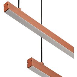 Argon Miami lampa wisząca 2x74 W brązowa 8837