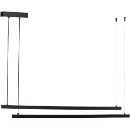 Argon Miami lampa wisząca 2x74 W czarna 8838