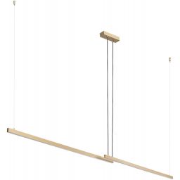 Argon Miami lampa wisząca 2x74 W złota 8839