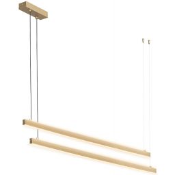 Argon Miami lampa wisząca 2x74 W złota 8839