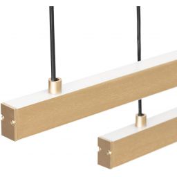 Argon Miami lampa wisząca 2x74 W złota 8839