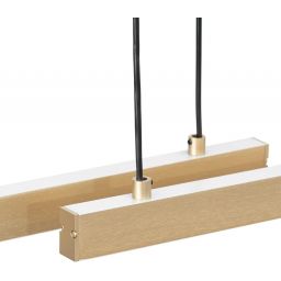 Argon Miami lampa wisząca 2x74 W złota 8839