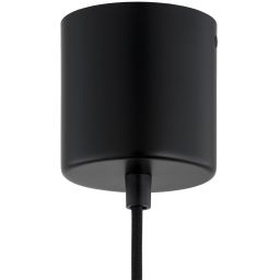 Argon Bolton lampa wisząca 1x12,5 W czarna 8869