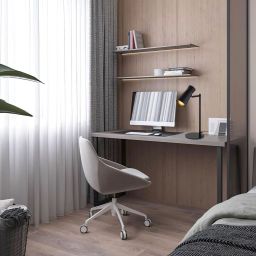 Argon Lord lampa biurkowa 1x7 W czarna 8875