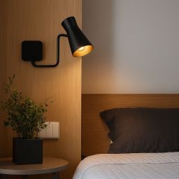 Argon Lord kinkiet 1x7 W czarny 8880