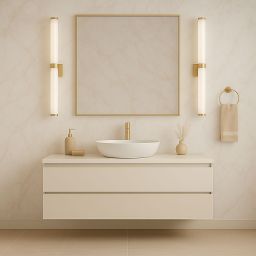 Argon Batumi kinkiet 1x24 W mosiądz-opal 8926