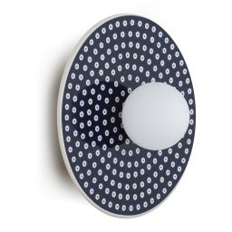 Argon Boll kinkiet 1x6 W opal-granatowy 8935