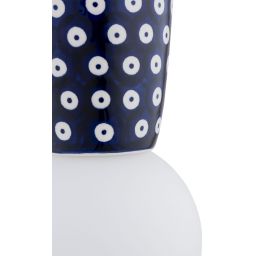 Argon Boll lampa wisząca 1x6 W opal-granatowa 8937