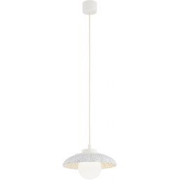Argon Boll lampa wisząca 1x6 W biała-opal-granatowa 8947