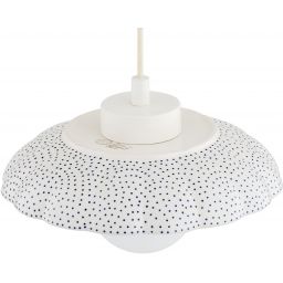 Argon Boll lampa wisząca 1x6 W biała-opal-granatowa 8947