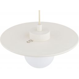 Argon Boll lampa wisząca 1x6 W biała-opal-granatowa 8949
