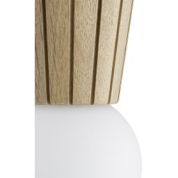 Argon Volante lampa podsufitowa 1x6 W drewno-opal 8973