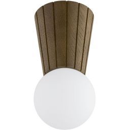 Argon Volante lampa podsufitowa 1x6 W drewno-opal 8974