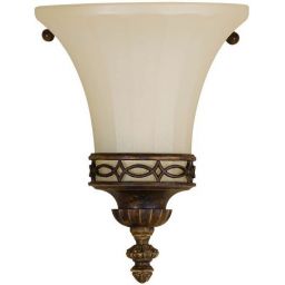 Elstead Lighting Drawing Room kinkiet 1x60 W brązowy/kremowy FE-DRAWING-ROOM-WU2
