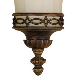 Elstead Lighting Drawing Room kinkiet 1x60 W brązowy/kremowy FE-DRAWING-ROOM-WU2