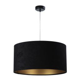 BPS Koncept Standard HomeLight lampa wisząca 1x60 W czarna-złota 010-009-50