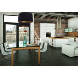 BPS Koncept Standard HomeLight lampa wisząca 1x60 W czarna-złota 010-009-40